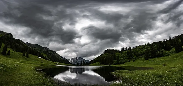 Framed Print : Grppelensee Print, Wildhaus, Appenzell, Switzerland Framed Print : Grppelensee Print, Wildhaus, Appenzell, Switzerland