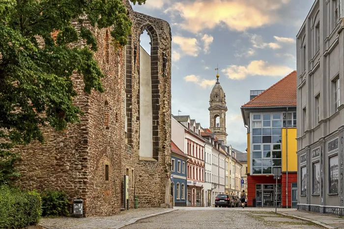 Framed Print : Grossenhain Print, Saxony, Germany