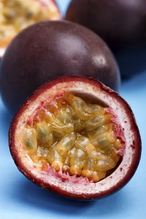 Framed Print : Halved Passionfruit Print Framed Print : Halved Passionfruit Print
