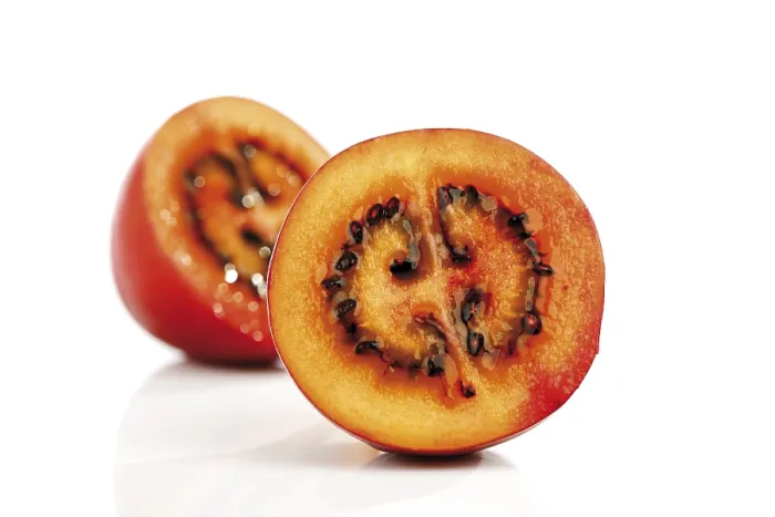 Framed Print : Halved Tamarillo Print Framed Print : Halved Tamarillo Print
