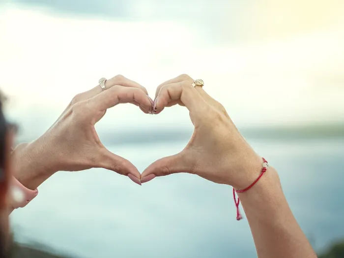 Framed Print : Hands Together in a Heart Shape Print Framed Print : Hands Together in a Heart Shape Print