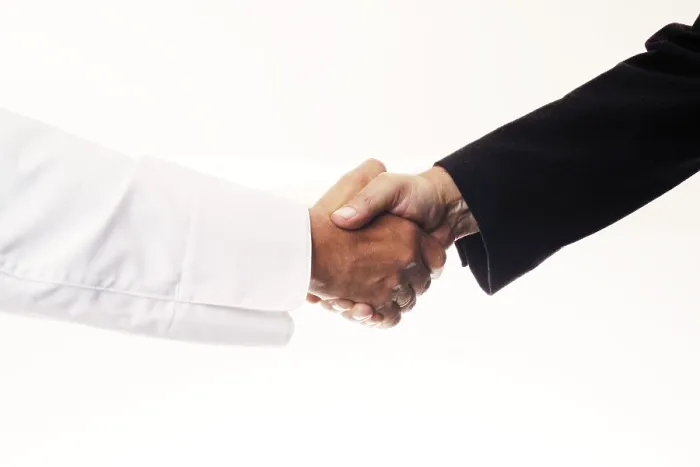 Framed Print : Handshake Handshake Print by imageBROKER Framed Print : Handshake Handshake Print by imageBROKER