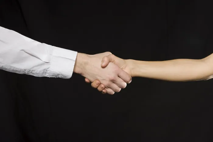Framed Print : Handshake Handshake Print by imageBROKER Framed Print : Handshake Handshake Print by imageBROKER