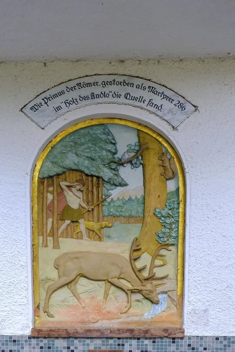Framed Print : Healing Spring, Bad Adelholzen, Germany Print Framed Print : Healing Spring, Bad Adelholzen, Germany Print