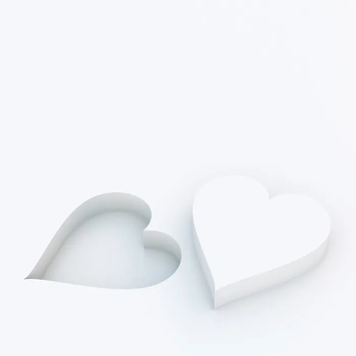 Framed Print : Two Hearts Print - Romantic Artwork Framed Print : Two Hearts Print - Romantic Artwork
