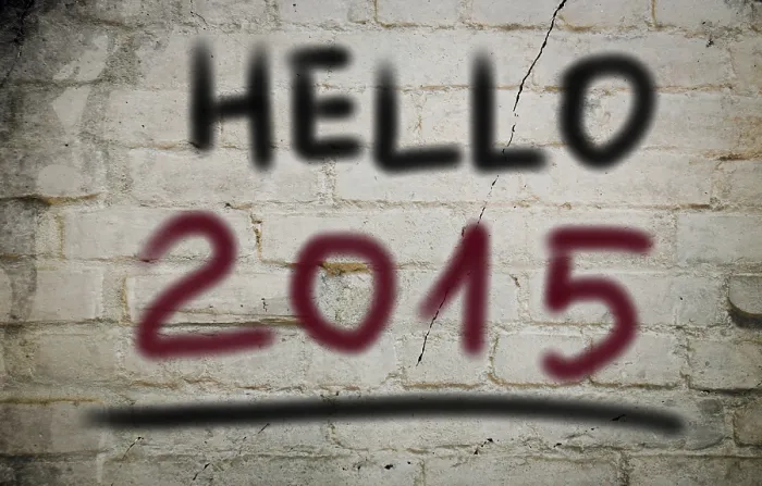Framed Print : Hello 2015 Print Concept Framed Print : Hello 2015 Print Concept