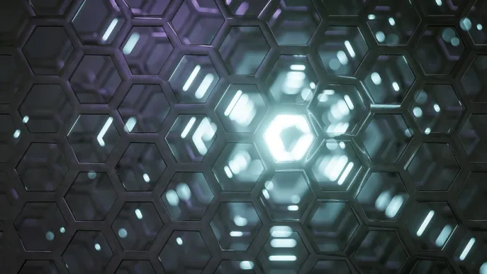 Framed Print : Hexagonal Science Fiction Light Reflections Print Framed Print : Hexagonal Science Fiction Light Reflections Print