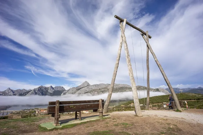 Framed Print : The Highest Swing in the World Print Framed Print : The Highest Swing in the World Print