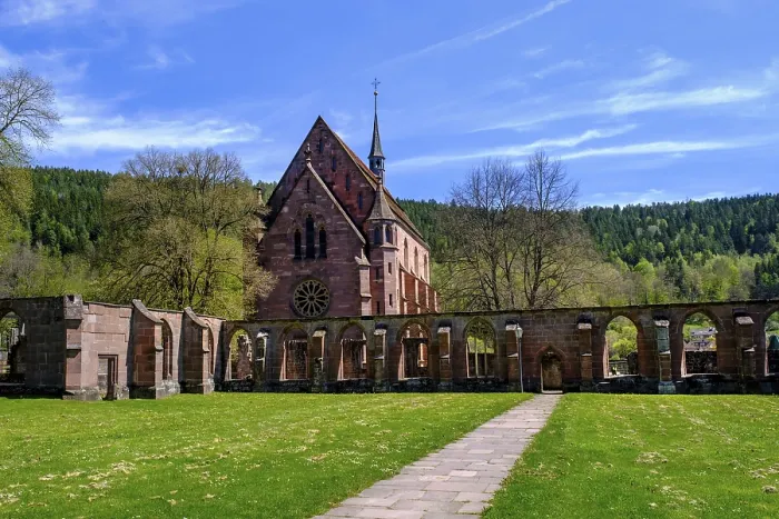Framed Print : Hirsau Monastery Print, Romanesque Architecture, Germany Framed Print : Hirsau Monastery Print, Romanesque Architecture, Germany