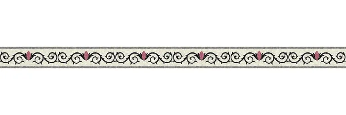 Framed Print : Horizontal Border Mosaic Tiles Print Framed Print : Horizontal Border Mosaic Tiles Print