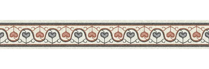 Framed Print : Horizontal Border Mosaic Tiles Print Framed Print : Horizontal Border Mosaic Tiles Print