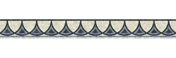 Framed Print : Horizontal Border Mosaic Tiles Print Framed Print : Horizontal Border Mosaic Tiles Print