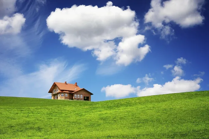 Framed Print : My House Print by imageBROKER Framed Print : My House Print by imageBROKER
