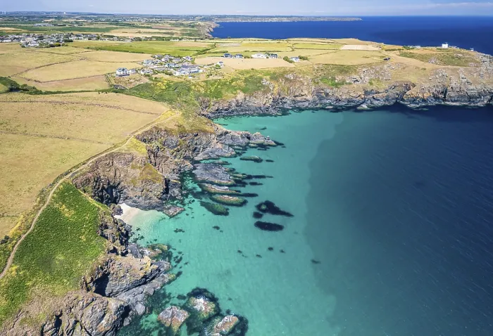 Framed Print : Housel Bay Cliffs Drone Print, Lizard, Cornwall, UK Framed Print : Housel Bay Cliffs Drone Print, Lizard, Cornwall, UK