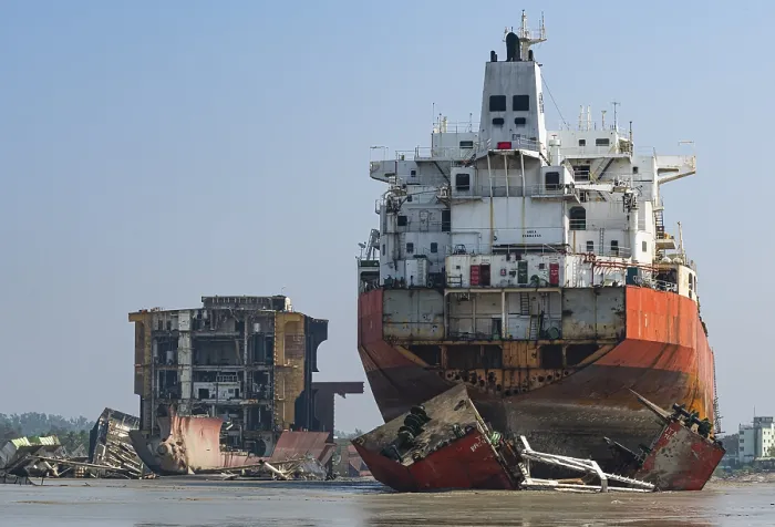 Framed Print : Huge Container Ships at Chittagong Ship Breaking Yard Print Framed Print : Huge Container Ships at Chittagong Ship Breaking Yard Print