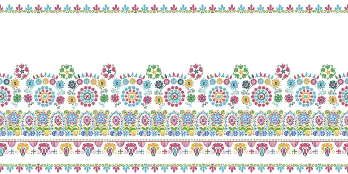 Framed Print : Hungarian Vector Embroidery Pattern Print for Borders Framed Print : Hungarian Vector Embroidery Pattern Print for Borders