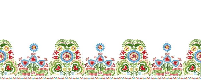 Framed Print : Hungarian Vector Embroidery Pattern Print for Borders Framed Print : Hungarian Vector Embroidery Pattern Print for Borders