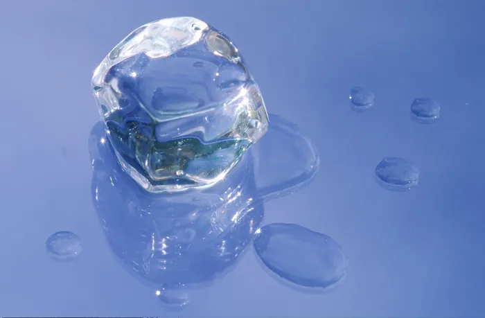 Framed Print : Ice Cube Print by ImageBROKER Framed Print : Ice Cube Print by ImageBROKER