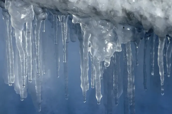 Framed Print : Frozen Icicles Print Framed Print : Frozen Icicles Print