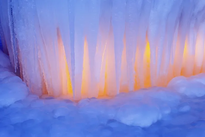 Framed Print : Fragile Icicles Print Framed Print : Fragile Icicles Print