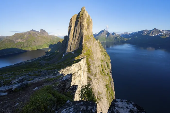 Framed Print : Segla Mountain Print - Senja Island, Norway