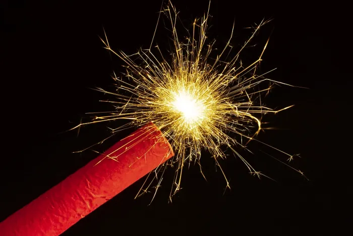Framed Print : Ignited Firework Print - Burning Fuse Framed Print : Ignited Firework Print - Burning Fuse