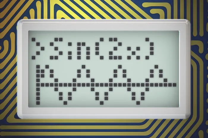 Framed Print : Typical LCD Display Module Print Framed Print : Typical LCD Display Module Print