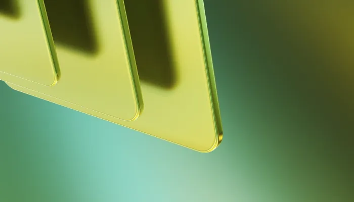 Framed Print : Soft Green Gradient 3D Print Artwork Framed Print : Soft Green Gradient 3D Print Artwork