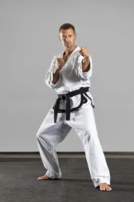 Framed Print : Print of a Martial Arts Master in Motion Framed Print : Print of a Martial Arts Master in Motion