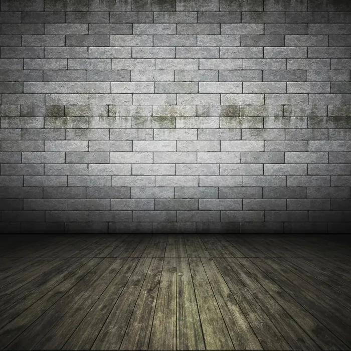 Framed Print : Brick Wall Floor Print Framed Print : Brick Wall Floor Print