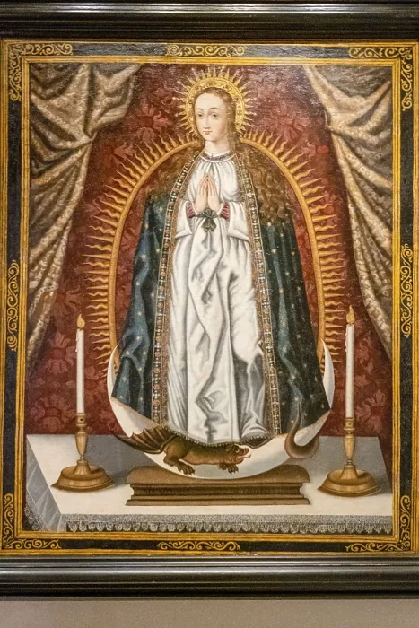 Framed Print : 17th Century Print of Immaculate Conception, La Rioja, Spain Framed Print : 17th Century Print of Immaculate Conception, La Rioja, Spain