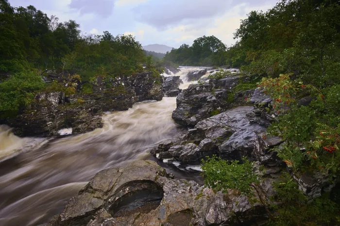Framed Print : River Orchy Print, Scotland