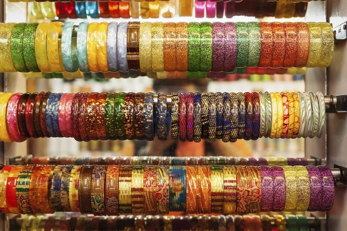 Framed Print : Indian Bangles Print in a Shop Display Framed Print : Indian Bangles Print in a Shop Display