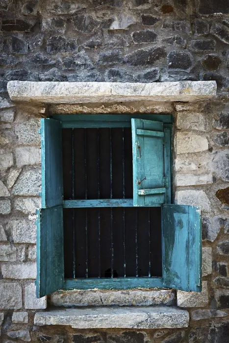 Framed Print : Indian Window with Blinds Print Framed Print : Indian Window with Blinds Print