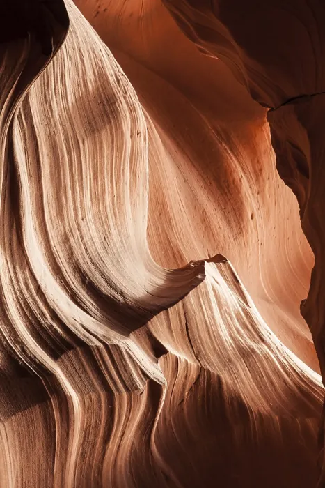 Framed Print : Interior of Antelope Canyon Orange Wave Print Framed Print : Interior of Antelope Canyon Orange Wave Print