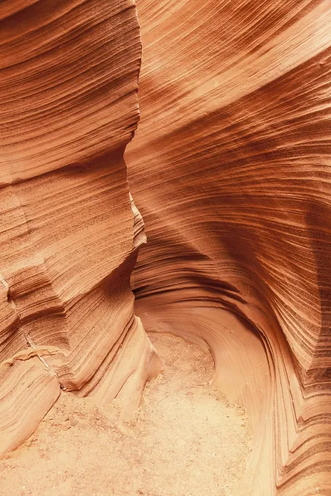 Framed Print : Interior of Antelope Canyon Print: Orange Stone Waves Framed Print : Interior of Antelope Canyon Print: Orange Stone Waves