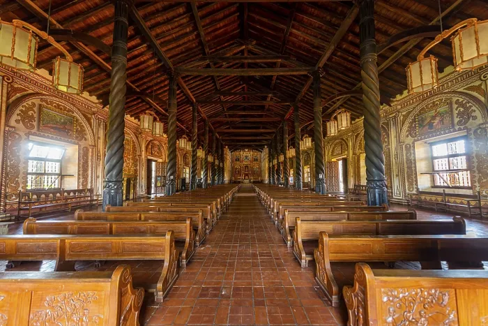 Framed Print : Interior of Concepcion Mission Print, Jesuit Missions of Chiquitos Bolivia Framed Print : Interior of Concepcion Mission Print, Jesuit Missions of Chiquitos Bolivia