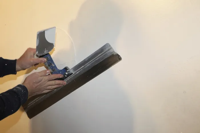 Framed Print : Interior Plastering Work Print