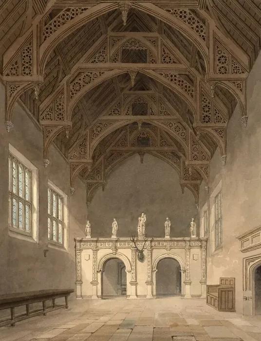 Framed Print : Rushton Hall Interior Print Framed Print : Rushton Hall Interior Print