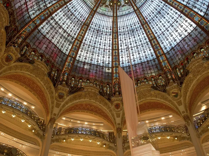 Framed Print : Interior View of Parisian Historic Dome Print Framed Print : Interior View of Parisian Historic Dome Print
