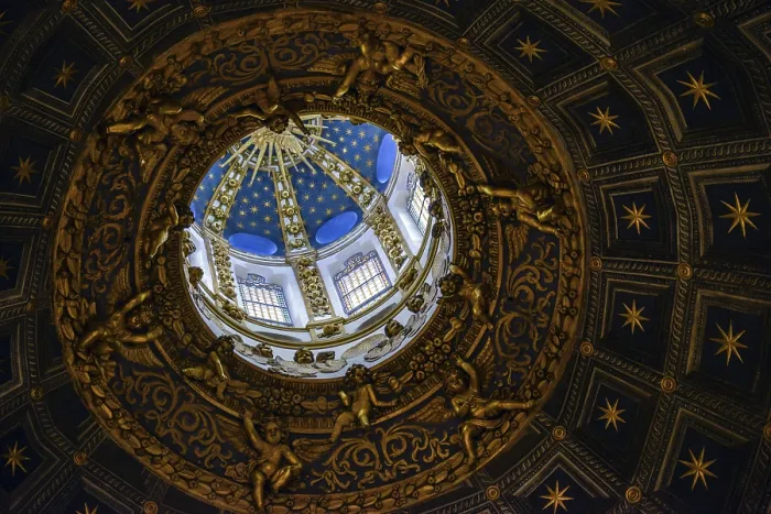 Framed Print : Interior View of Siena Cathedral Print Framed Print : Interior View of Siena Cathedral Print