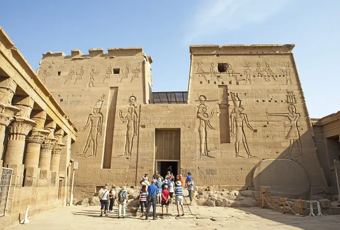 Framed Print : Isis Temple Print, Philae Island, Egypt Framed Print : Isis Temple Print, Philae Island, Egypt