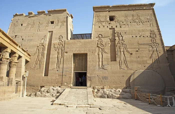Framed Print : Isis Temple Print, Philae Temple Complex, Aswan Egypt Framed Print : Isis Temple Print, Philae Temple Complex, Aswan Egypt