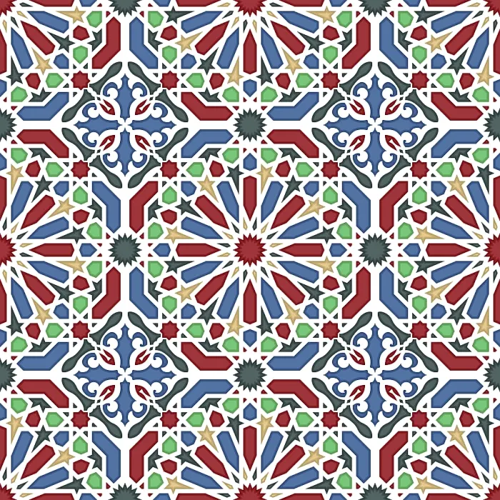 Framed Print : Islamic Geometric Seamless Vector Pattern Print Framed Print : Islamic Geometric Seamless Vector Pattern Print