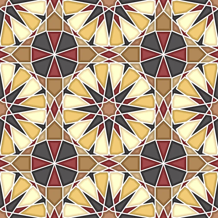 Framed Print : Islamic Geometric Seamless Vector Print Framed Print : Islamic Geometric Seamless Vector Print