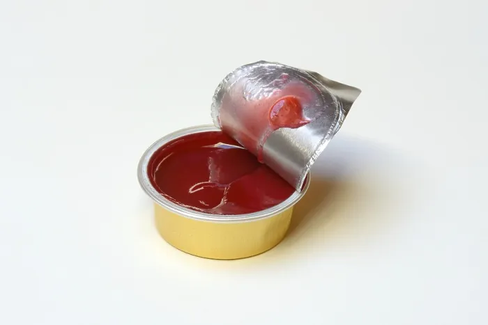 Framed Print : Jam in Portion Packs Print Framed Print : Jam in Portion Packs Print