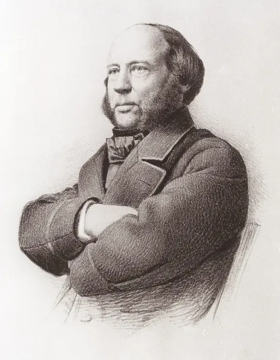 Framed Print : Print of John Ericsson, Swedish-American inventor Framed Print : Print of John Ericsson, Swedish-American inventor