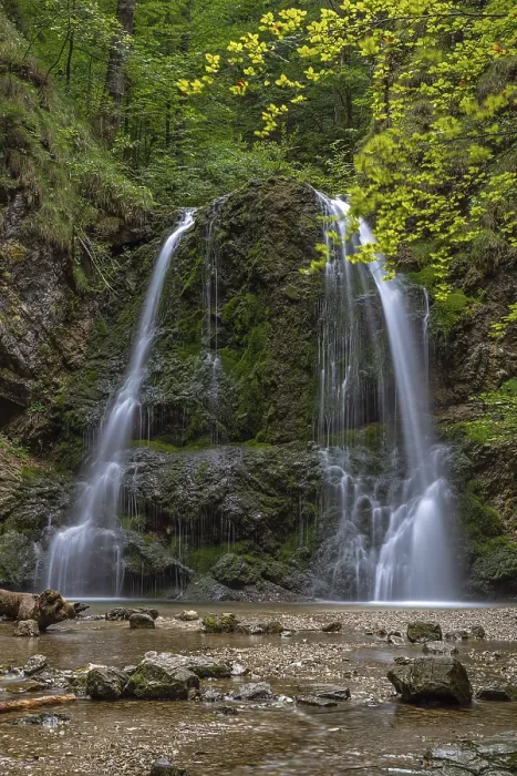 Framed Print : Josefsthal Waterfall Print