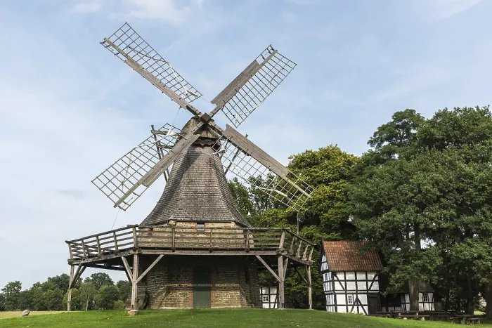 Framed Print : Kolthoffsche Mill Print, Germany Framed Print : Kolthoffsche Mill Print, Germany