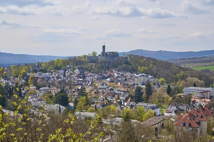 Framed Print : Konigstein Castle Print, Taunus Germany